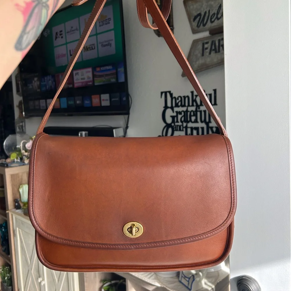 Vintage Coach City Bag #9790
